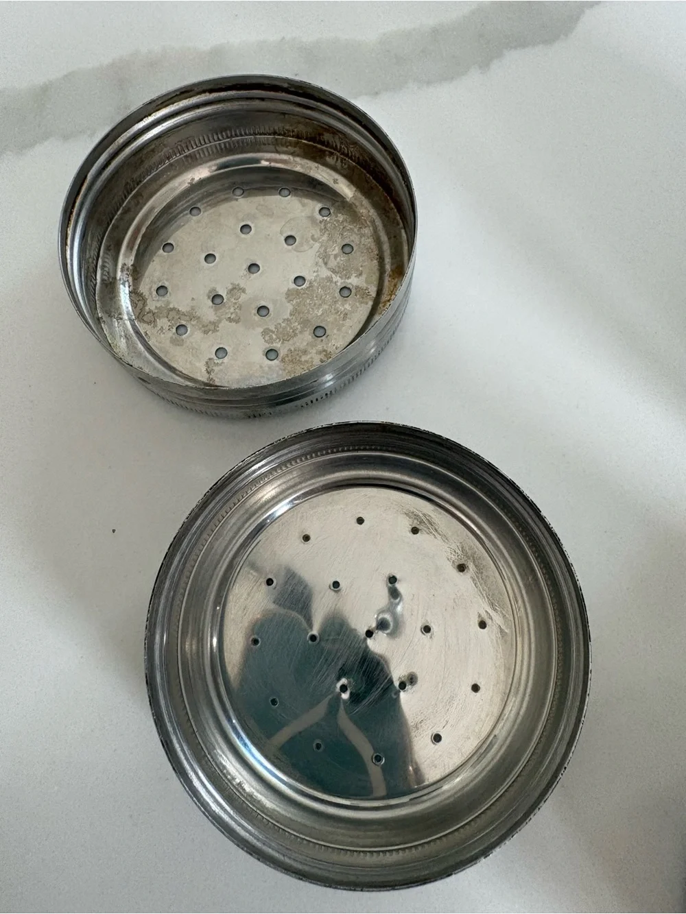 Vintage Williams Sonoma Stainless Steel Shaker Canisters Made in Japan Set